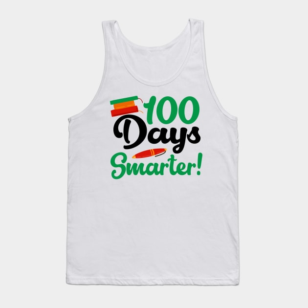 100 Days Of School Cute T-shirt Tank Top by KsuAnn